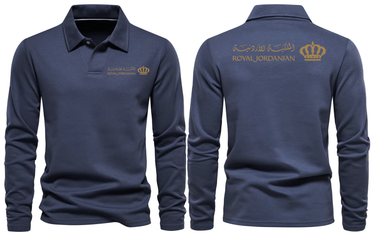 ROYAL JORDANIAN LONG SLEEVE POLO
